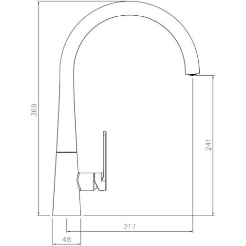 Abode Distinctly Coniq R Single Lever Tap