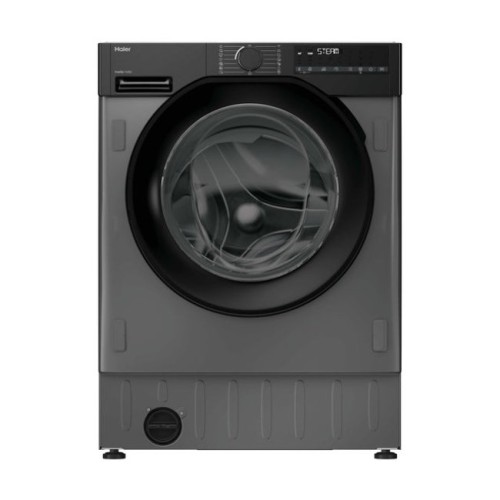 Haier 31801221 Series 6 Integrated Washing Machine, Graphite