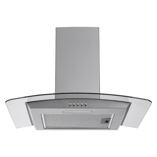 Matrix 60cm Curved Glass Chimney