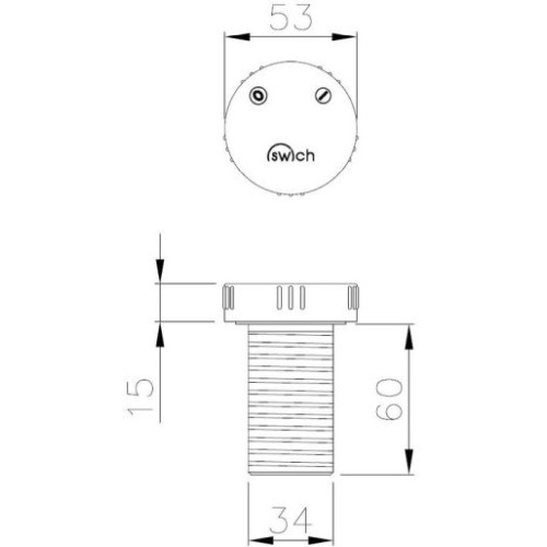 Abode Swich Diverter Valve Round Handle