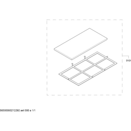 Bosch Accessories Canopy Hood Standard Recirculation Kit
