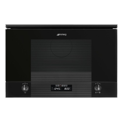 Smeg Linea 22 Litre Built In Microwave With Grill