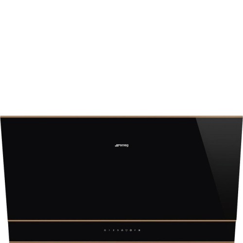 Smeg 90cm Dolce Stil Novo Angled Chimney Auto-Vent 2.0 Hood