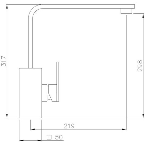 Abode Distinctly New Media Single Lever Tap