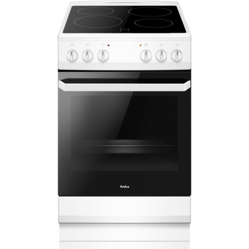 Amica 50cm Freestanding Electric Cooker Ceramic Hob