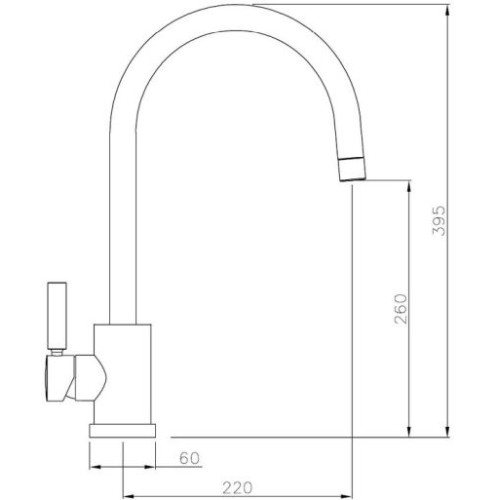 Abode Distinctly Atlas Single Lever Tap