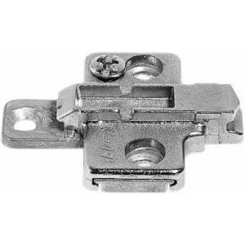 Clip Cruciform Mounting Plate 2 Pt Construction 0mm Spacing
