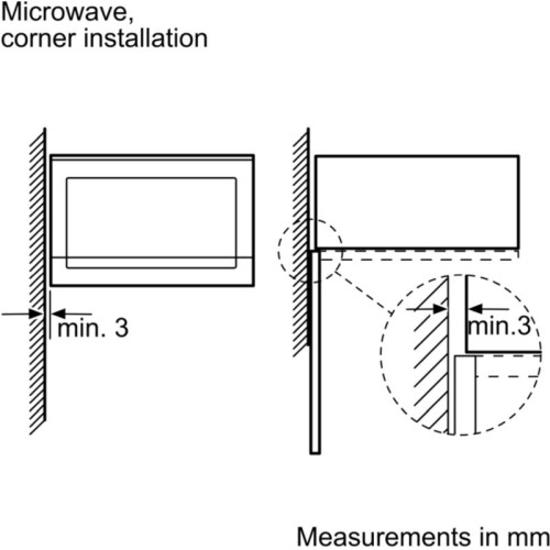 Bosch Series 4 Built-In Microwave Oven
