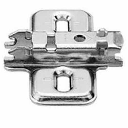 Clip Mounting Plate, Cruciform, 3mm, Screw-On