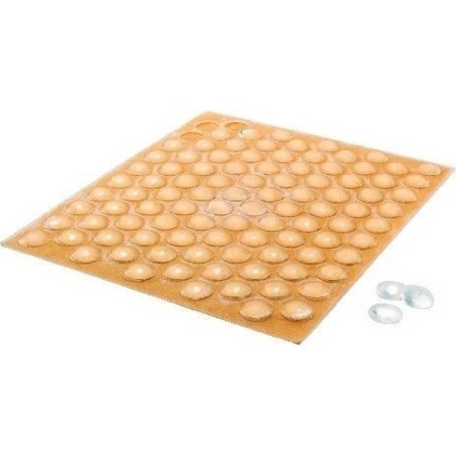 Door Buffer, 10X3mm, Plastic, Clear