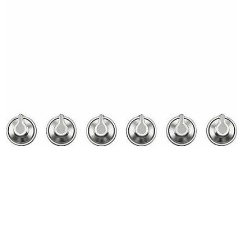 Smeg Accessories Set Of 6 Linea Controls For Pgf Hobs
