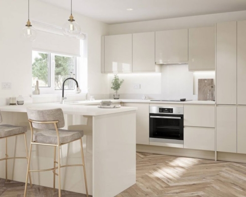Slab - Ridley - Taupe Grey Gloss